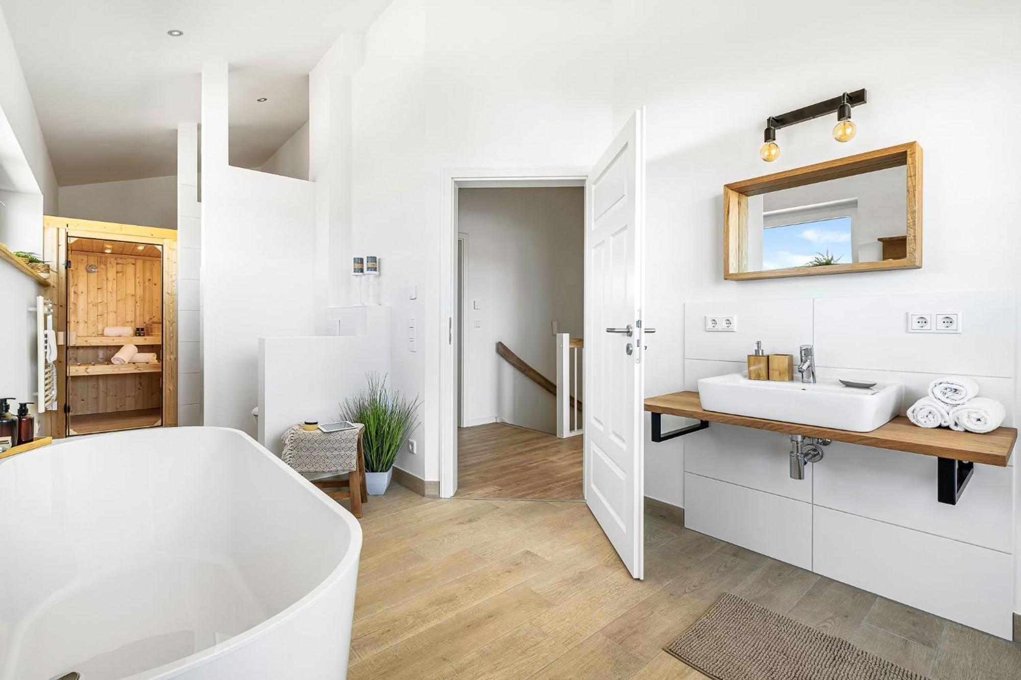 カッペルン Haus Hygge Reihe 7 Schleiterrassenヴィラ エクステリア 写真